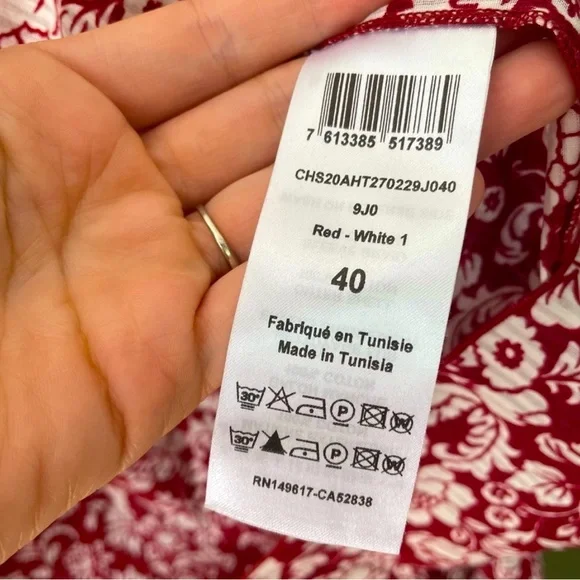 See by Chloe Blouse Sz 40 / 8-10 - Picture 10 of 10